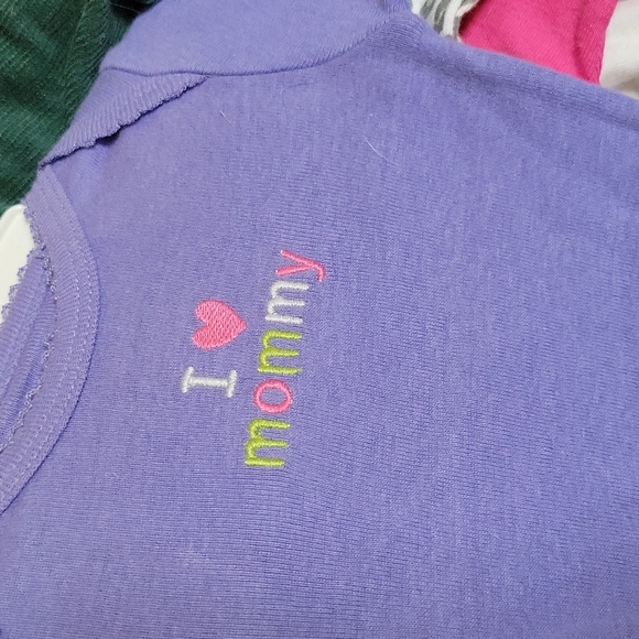 NWT Carter's Little Layette 4 long sleeved Bodysuits NB Newborn - Picture 7 of 7